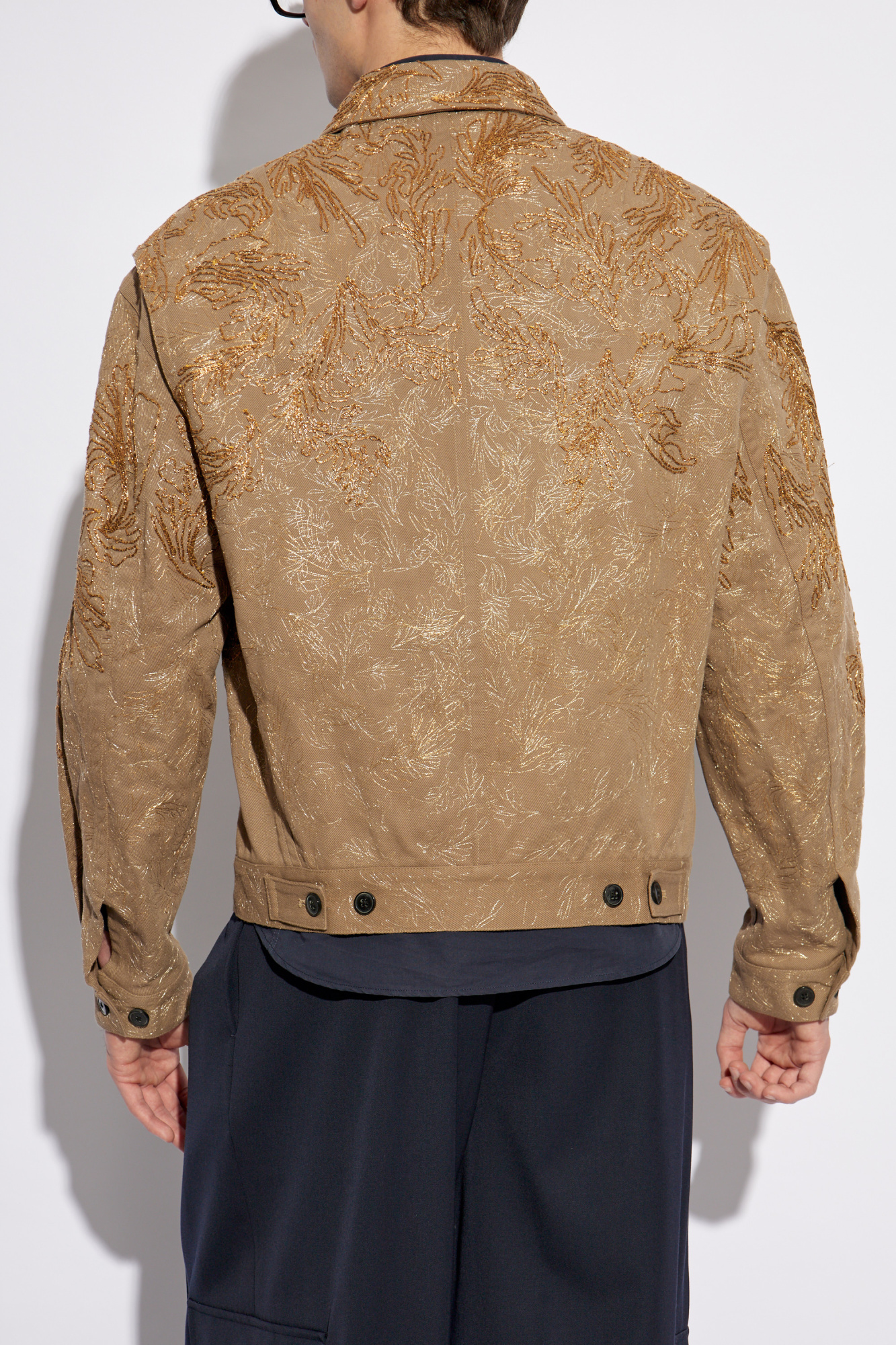 Dries Van Noten Jacket with lurex thread | Men's Clothing Dries Van Noten Jacket with lurex thread | Men's Clothing